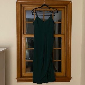 Lulu’s Dark Green Maxi Dress